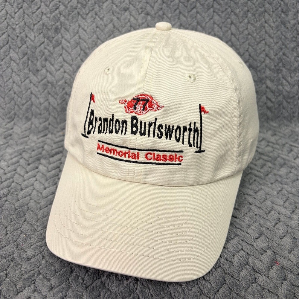 OC Brandon Burlsworth Memorial Classic OS Cream Embroidered Golf Hat